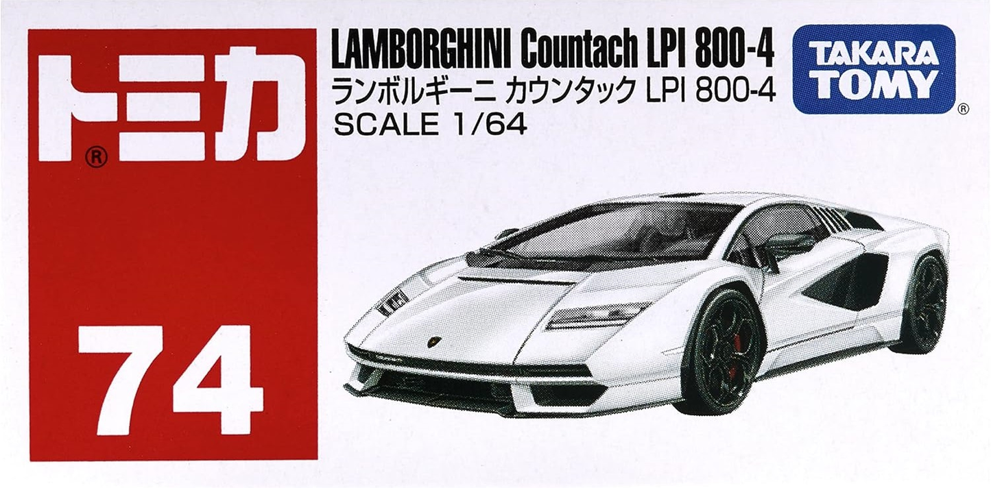 Tomica #74 - Lamborghini Countach LPI 800-4