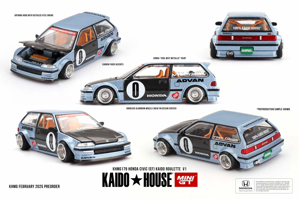 Mini GT Kaido House - Honda Civic EF