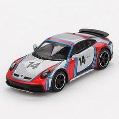 Mini GT #964 - Porsche 911 Dakar Ice Grey Metallic "Rally 1978"