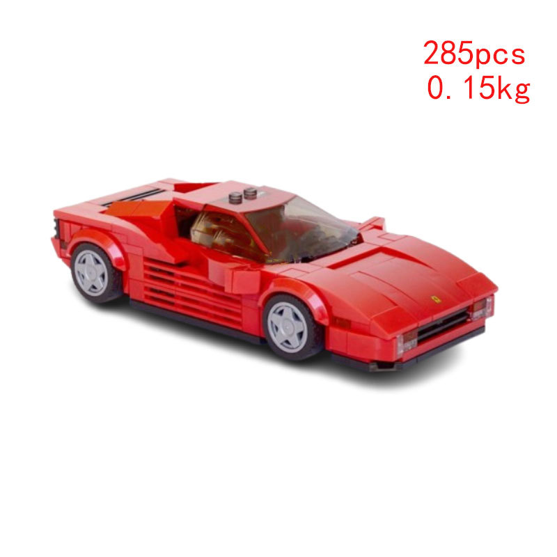 MOC - Lego Compatible - Ferrari Testarossa