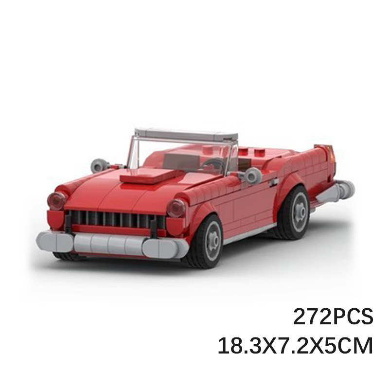MOC - Lego Compatible - Ferrari 250 GT Cabriolet