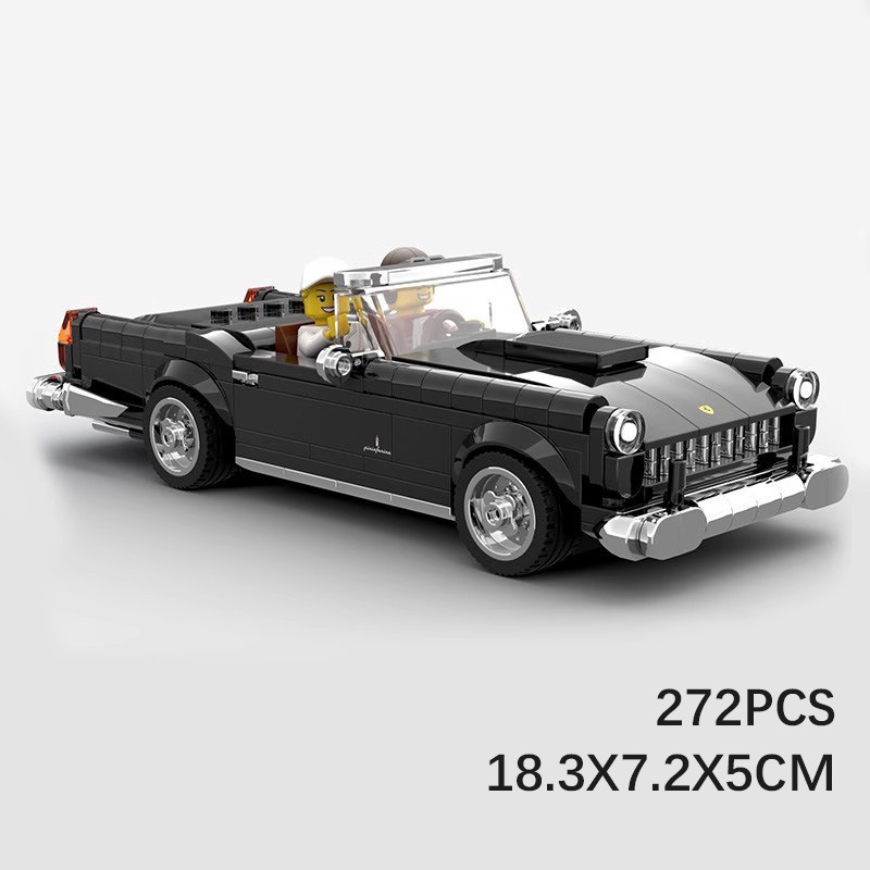 MOC - Lego Compatible - Ferrari 250GT Cabriolet