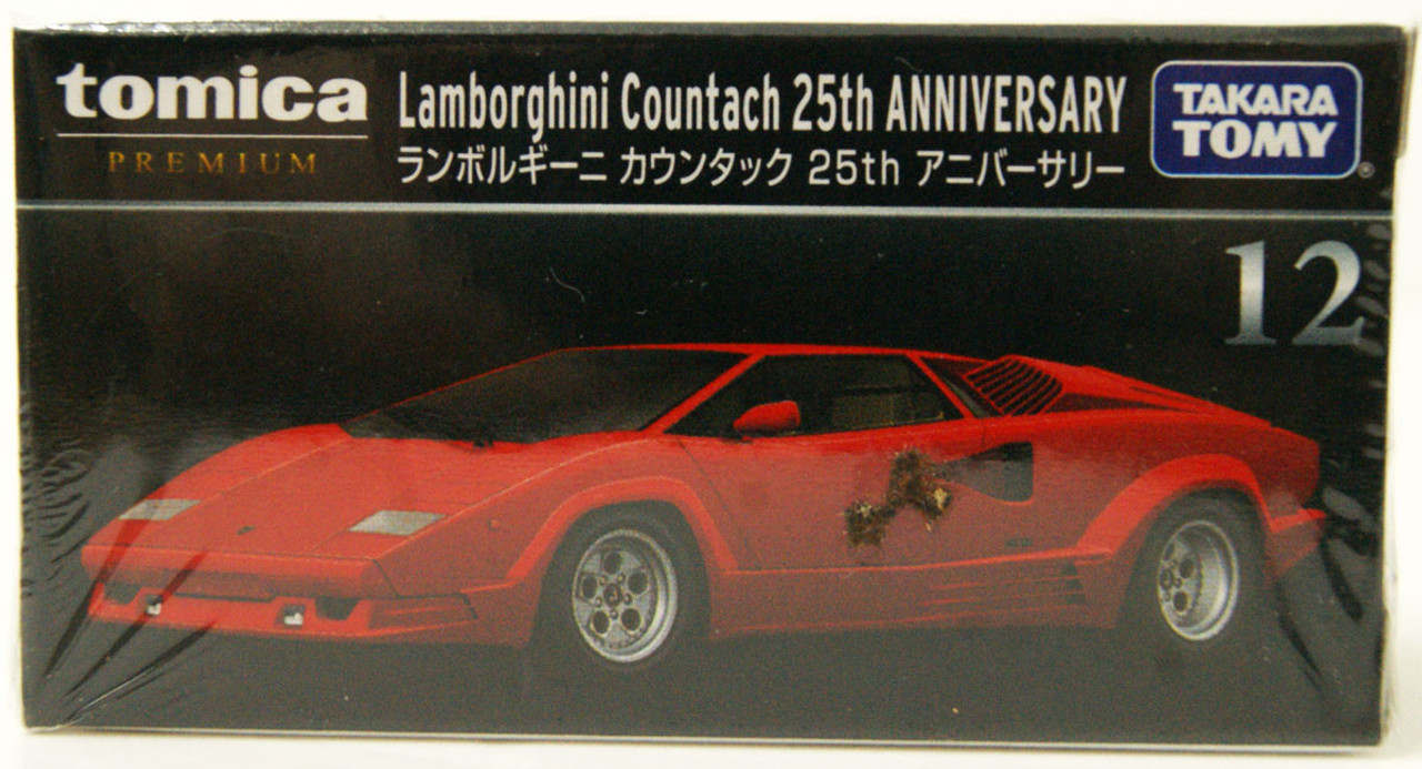 Tomica #12 - Lamborghini Countach 25th Anniversary