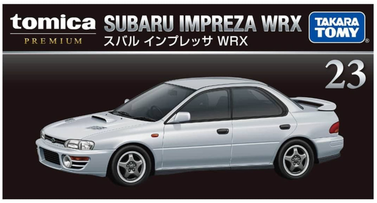 Tomica #23 - Subaru Impreza WRX