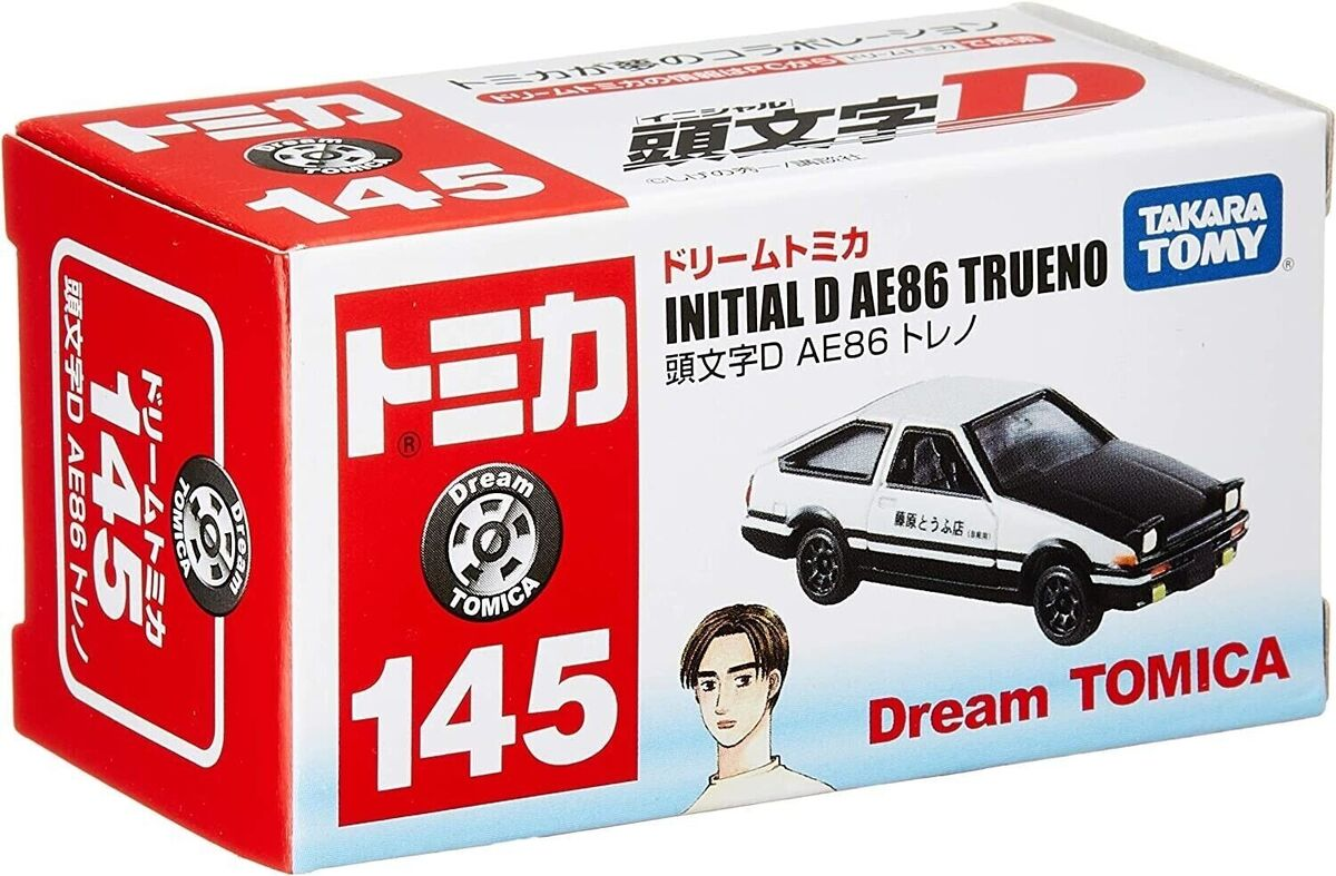 Tomica #145 - Toyota AE86 Trueno Initial D