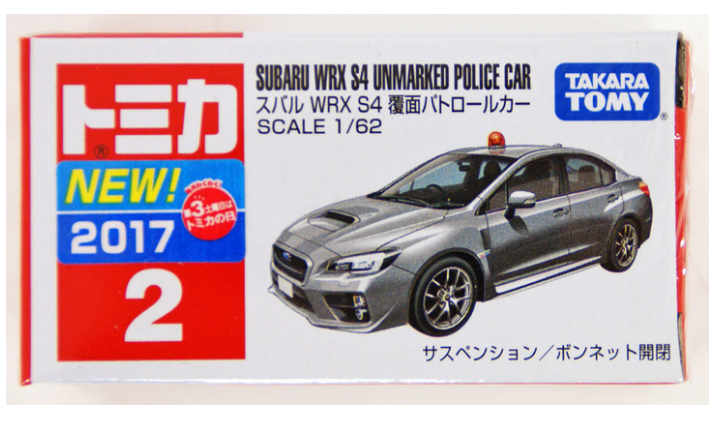 Tomica #2 - Subaru Impreza WRX Police