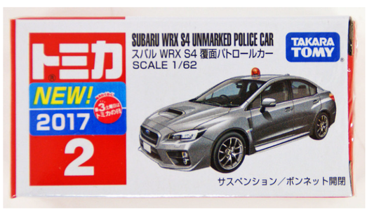 Tomica #2 - Subaru Impreza WRX Police