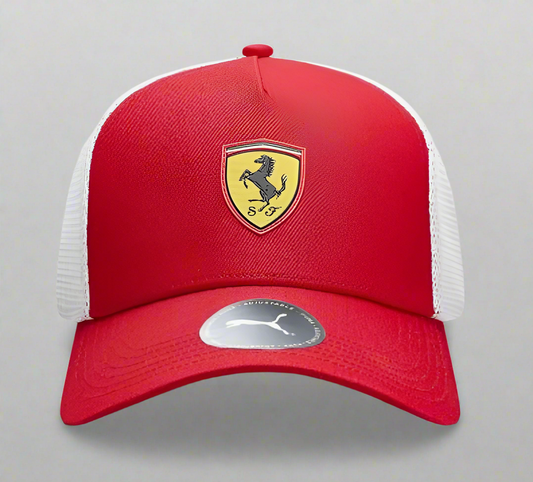 Ferrari Cap - White/Red