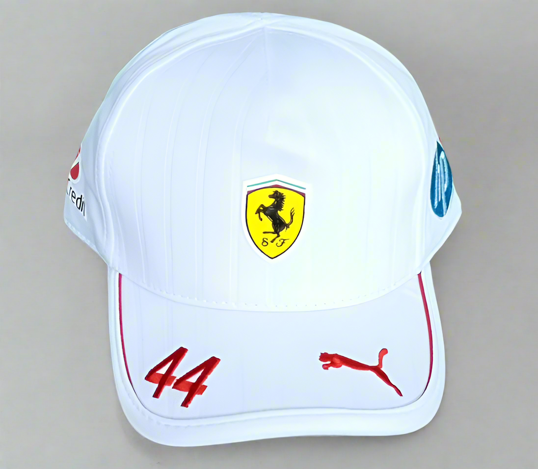 Ferrari Cap - White 44