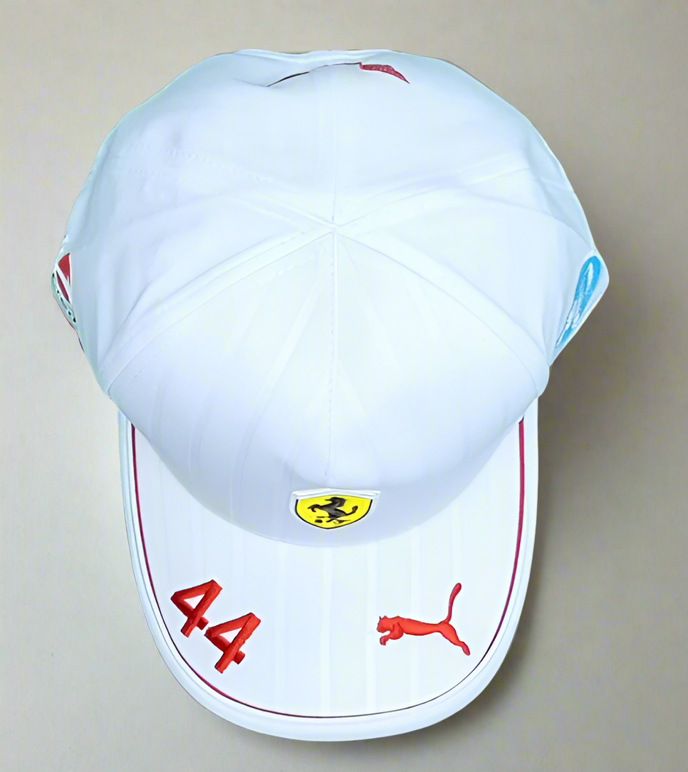 Ferrari Cap - White 44