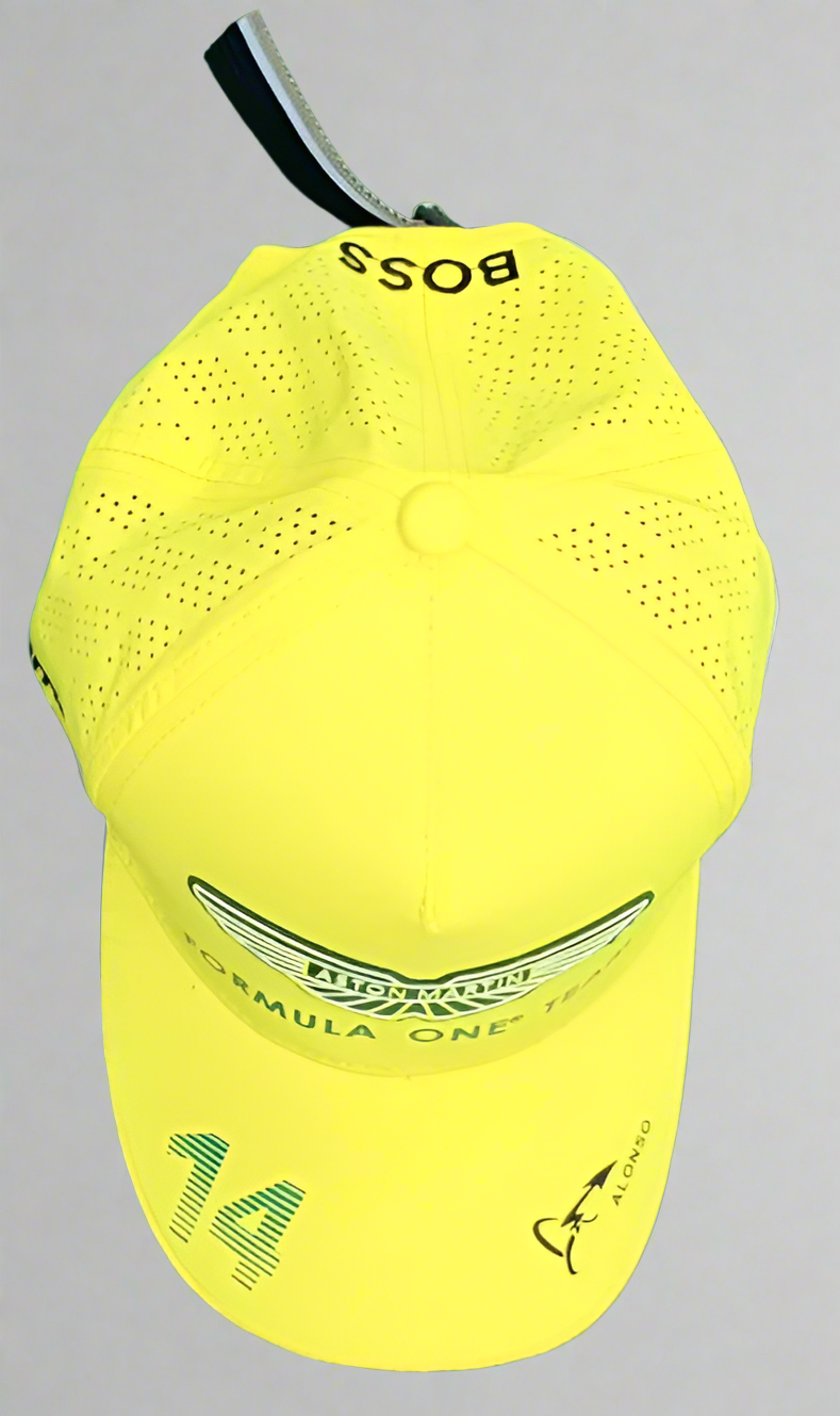Aston Martin Cap - Yellow 14
