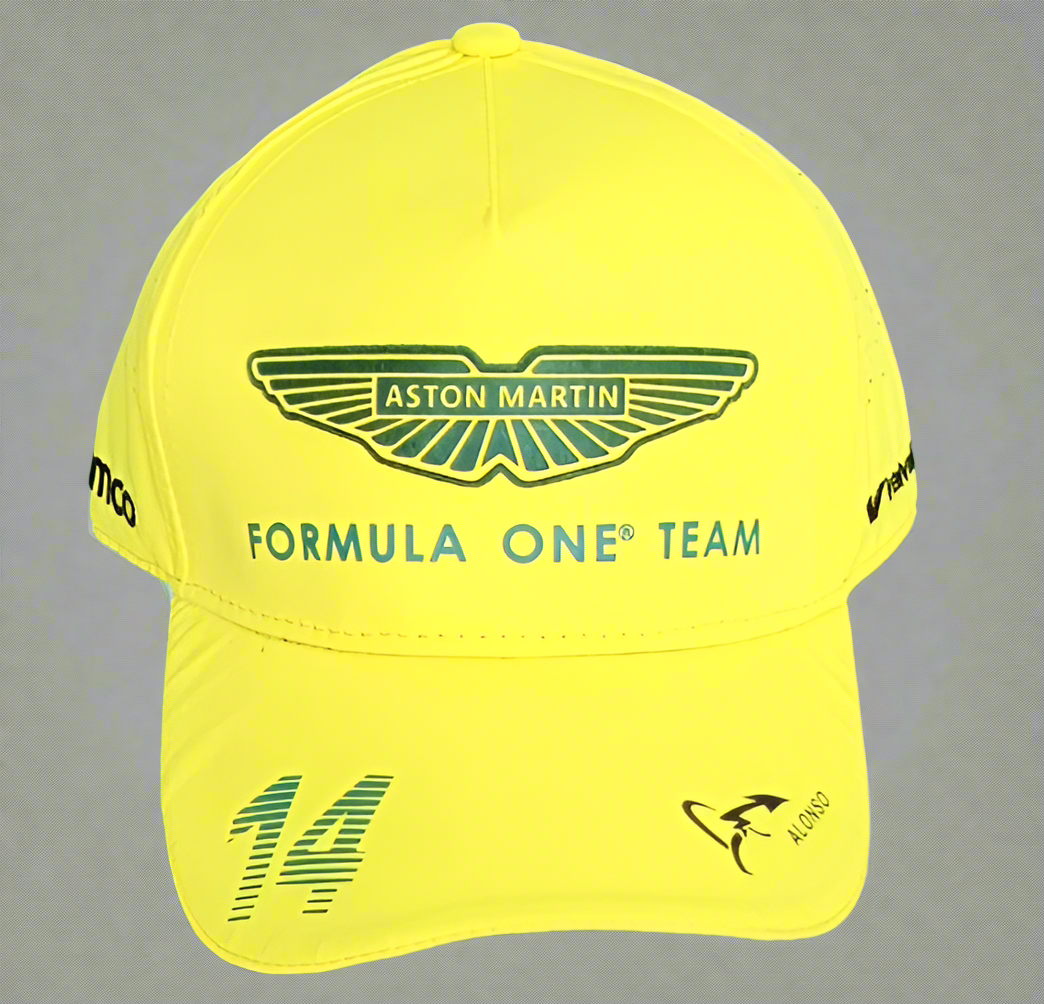 Aston Martin Cap - Yellow 14