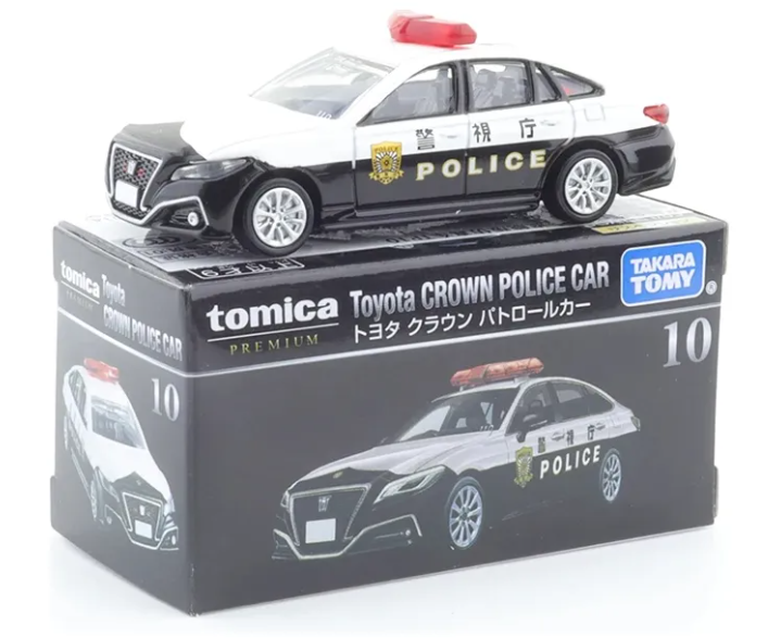 Tomica #10 - Toyota Crown Police