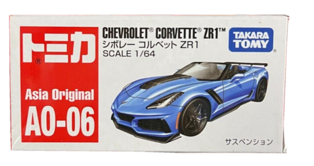 Tomica #AO06 - Chevrolet Corvette