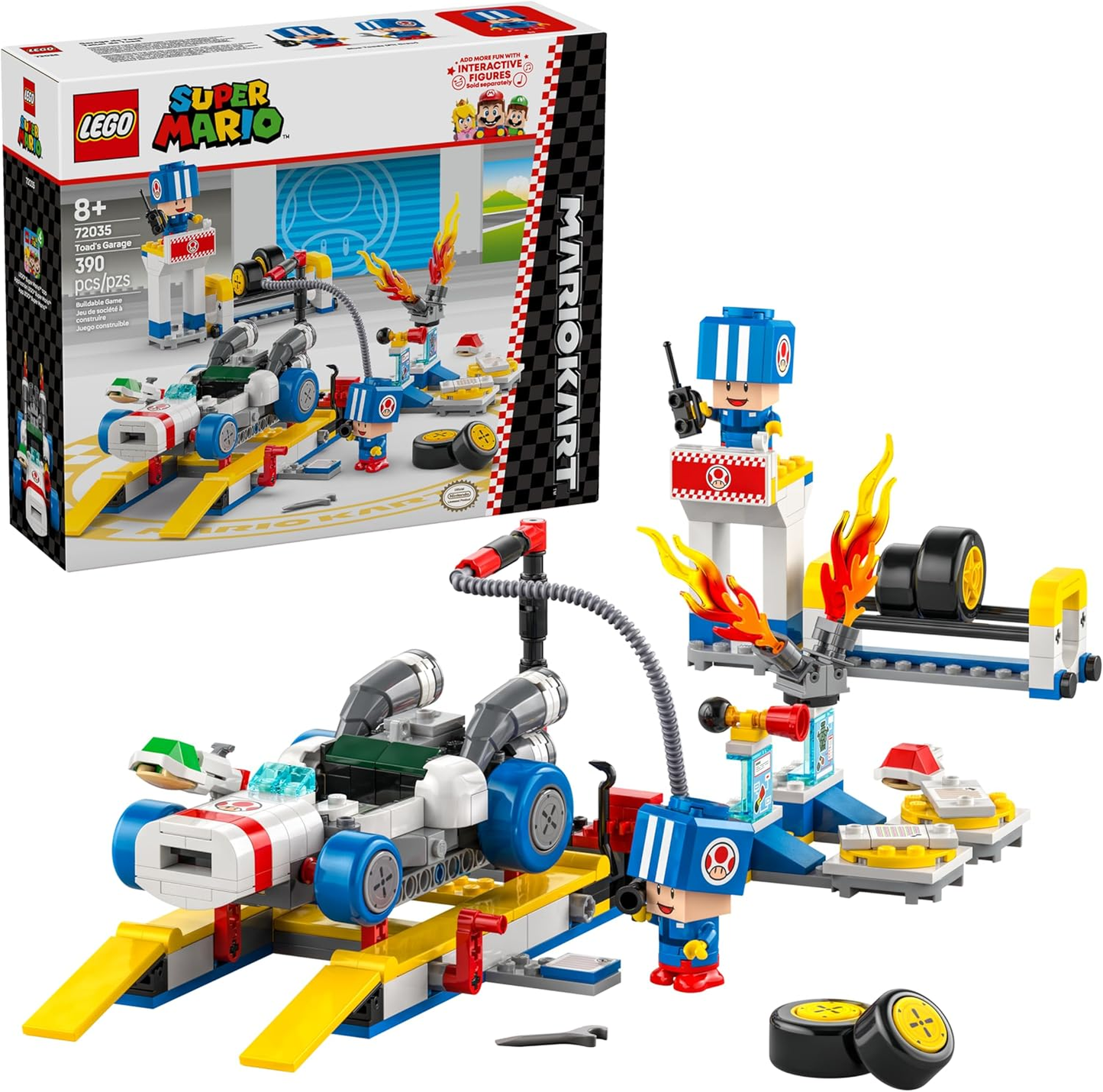 Lego 72035 - Lego Mario Kart Toad's Garage