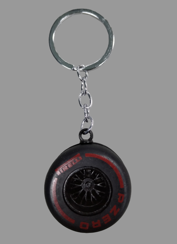 F1 - Wheel Keychain