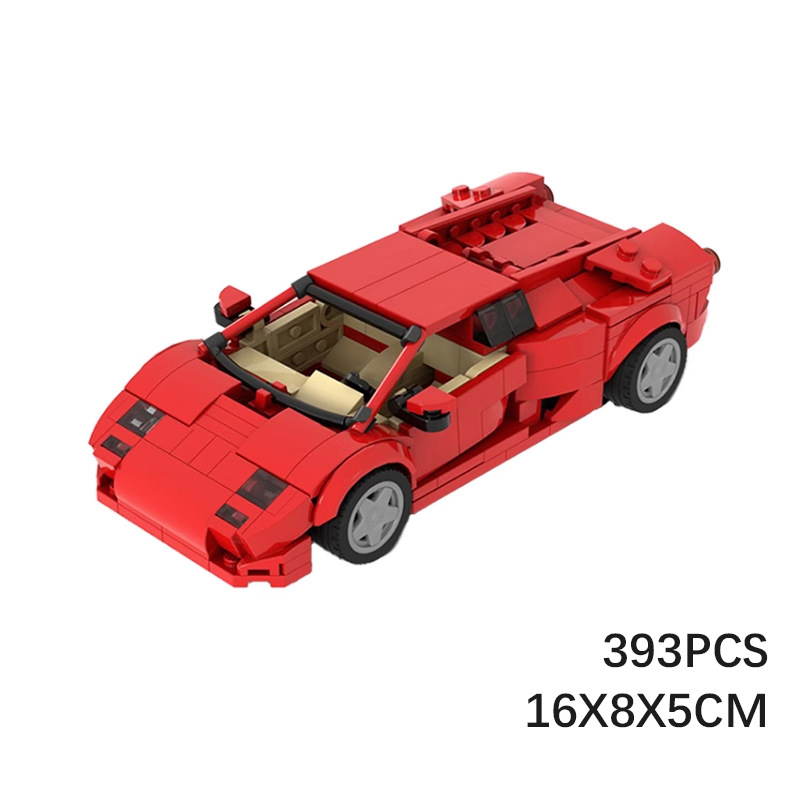 MOC - Lego Compatible - Lamborghini Countach