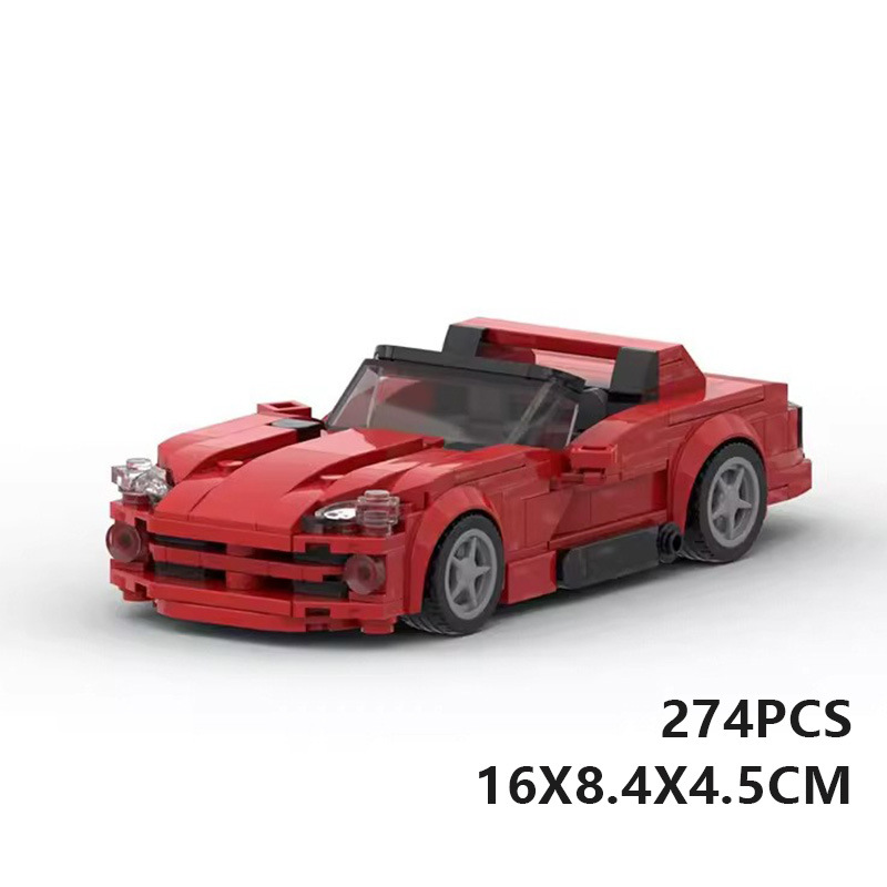 MOC - Lego Compatible - Dodge Viper RT-10 1992